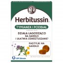 Herbitussin Tymianek i Podbiał 12 pastylek do ssania