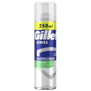 Gillette Series pianka do golenia Sensitive 250ml