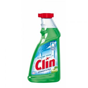 Clin Płyn do mycia szyb zapas Jabłko 500ml