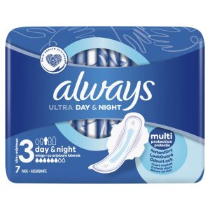 Always Ultra Day & Night Podpaski ze skrzydełkami 7szt