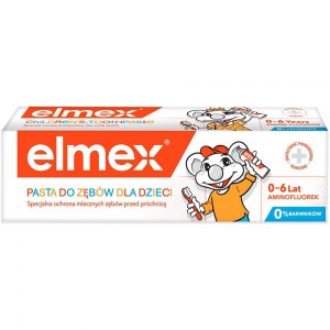 Elmex Pasta do zębów dla dzieci 0-6 lat 50ml