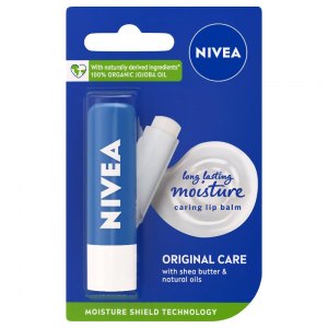Nivea pielęgnująca pomadka do ust Original Care