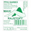 Barbex rajstopy Maxi czarne 1 para