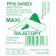 Barbex rajstopy Maxi czarne 1 para