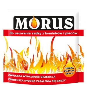 MORUS Proszek do usuwania sadzy z Kominków i Pieców 50g