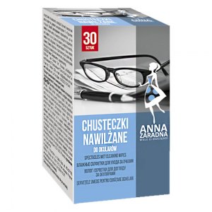 Anna Zaradna Chusteczki nawilżane do okular&oacute;w 30szt