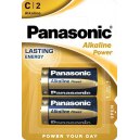 Panasonic Baterie Alkaliczne LR14 C 1.5V 2szt