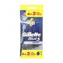 Gillette Maszynki do golenia Blue3 Smooth 6szt