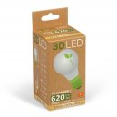 3D LED Żarówka 7W E27 barwa ciepła biała