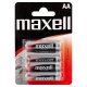 Maxell Baterie R6 AA 1.5V 4szt
