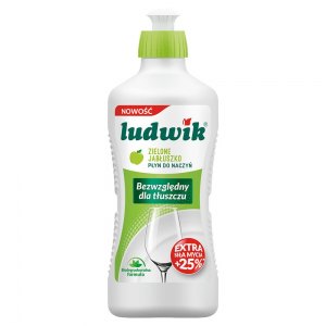 Ludwik płyn do naczyń Zielone Jabłuszko 450g