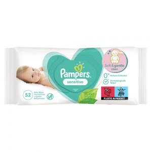 Pampers Chusteczki Sensitive 52szt