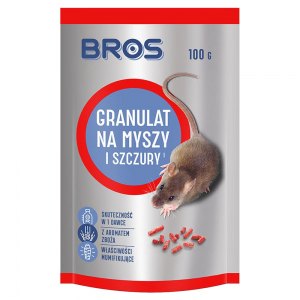 BROS Granulat na myszy i szczury 100g