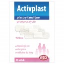 Activplast Plastry familijne Przezroczyste 16szt