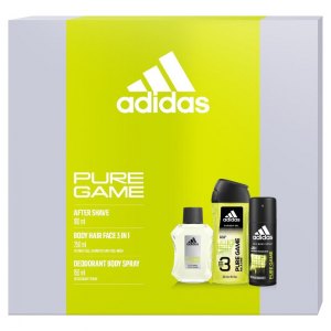 Adidas Zestaw kosmetyków Pure Game 3 elementowy