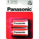 Panasonic Baterie R14 C 1.5V 2szt