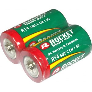 Rocket Baterie R14 C 1.5V 2szt