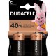Duracell Baterie alkaliczne R14 C 1.5V 2szt