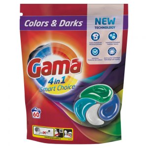 Gama Kapsułki do prania Colors & Dark 60szt