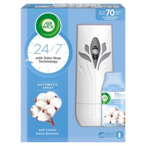 Air Wick Freshmatic Komplet Kwiat Bawełny