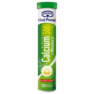 Kruger Calcium 20 tabletek musujących
