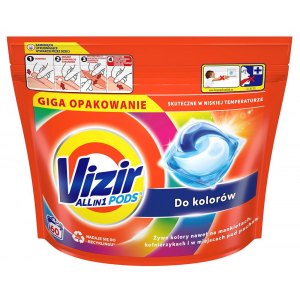 Vizir Kapsułki do prania Do kolorów 60szt