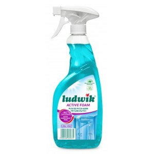 Ludwik Płyn do mycia kabin prysznicowych Floral Violet 600ml