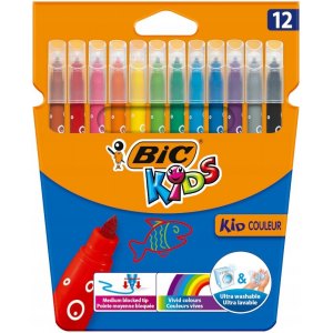 BIC Flamastry Kid Couleur 12 kolorów