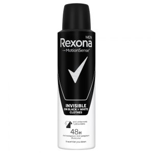 Rexona antyperspirant w sprayu Invisible B&W 150ml