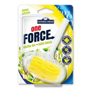 General Fresh One Force Kostka do WC Cytrynowa 40g