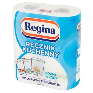 Regina Ręcznik Kuchenny Kolorowe Dekoracje 2 rolki