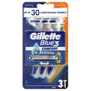 Gillette Maszynki do golenia Blue 3 Comfort 3szt