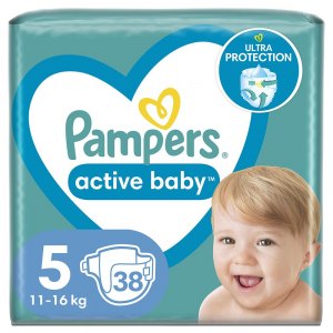 Pampers Active Baby Pieluchy rozmiar 5 11-16kg 38szt