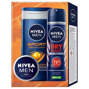 Nivea Zestaw kosmetyków Sport 3 elementowy