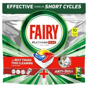 Fairy Kapsułki do zmywarki Platinum Plus Lemon 10szt