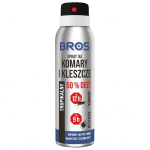 BROS Spray na komary i kleszcze 50% DEET 90ml