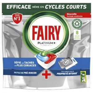 Fairy Kapsułki do zmywarki Platinum Plus 8szt