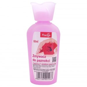 Poezja zmywacz do paznokci o zapachu różanym 60ml