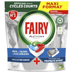 Fairy Kapsułki do zmywarki Platinum Plus 31szt