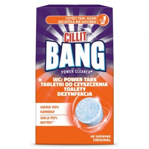 Cillit Bang tabletki do czyszczenia toalety 6szt
