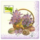 Daisy serwetki wielkanocne Koszyczek z Krokusami 20szt