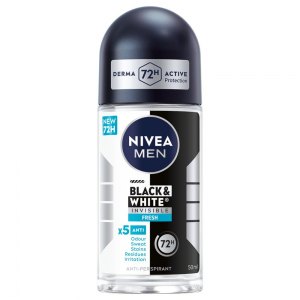 Nivea antyperspirant w kulce B&W Invisible Fresh 50ml