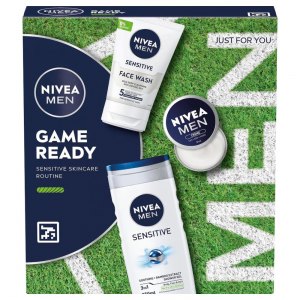 Nivea MEN zestaw kosmetyk&oacute;w Game Ready 3 elementowy