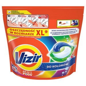 Vizir kapsułki do prania All in 1 Pods do kolor&oacute;w 38szt