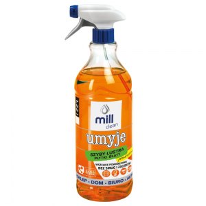 Mill płyn do mycia szyb, luster, glazury Pomarańcza 1,22L
