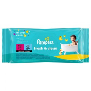 Pampers chusteczki nawilżane Fresh & Clean 52szt