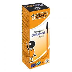 BIC Długopis Orange Original Fine Czarny 20szt