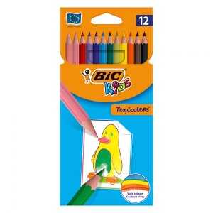 BIC Kredki Ołówkowe Tropicolors 12szt