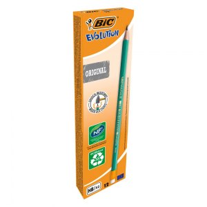 BIC Ołówek z gumką Evolution Original 12szt