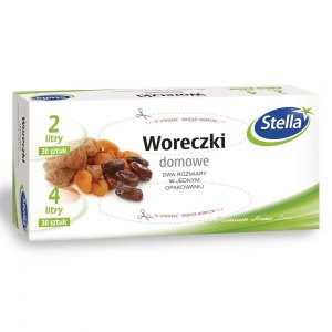 Stella Woreczki domowe 2L x 30szt oraz 4L x 30szt BOX